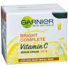 Garnier Bright Complete Vitamin C Serum Cream, Reduce Spots & Brighten Skin- 45g