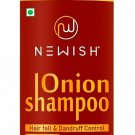 New Red Onion Shampoo, For Hair Regrowth and Hair Fall Control, 200ml