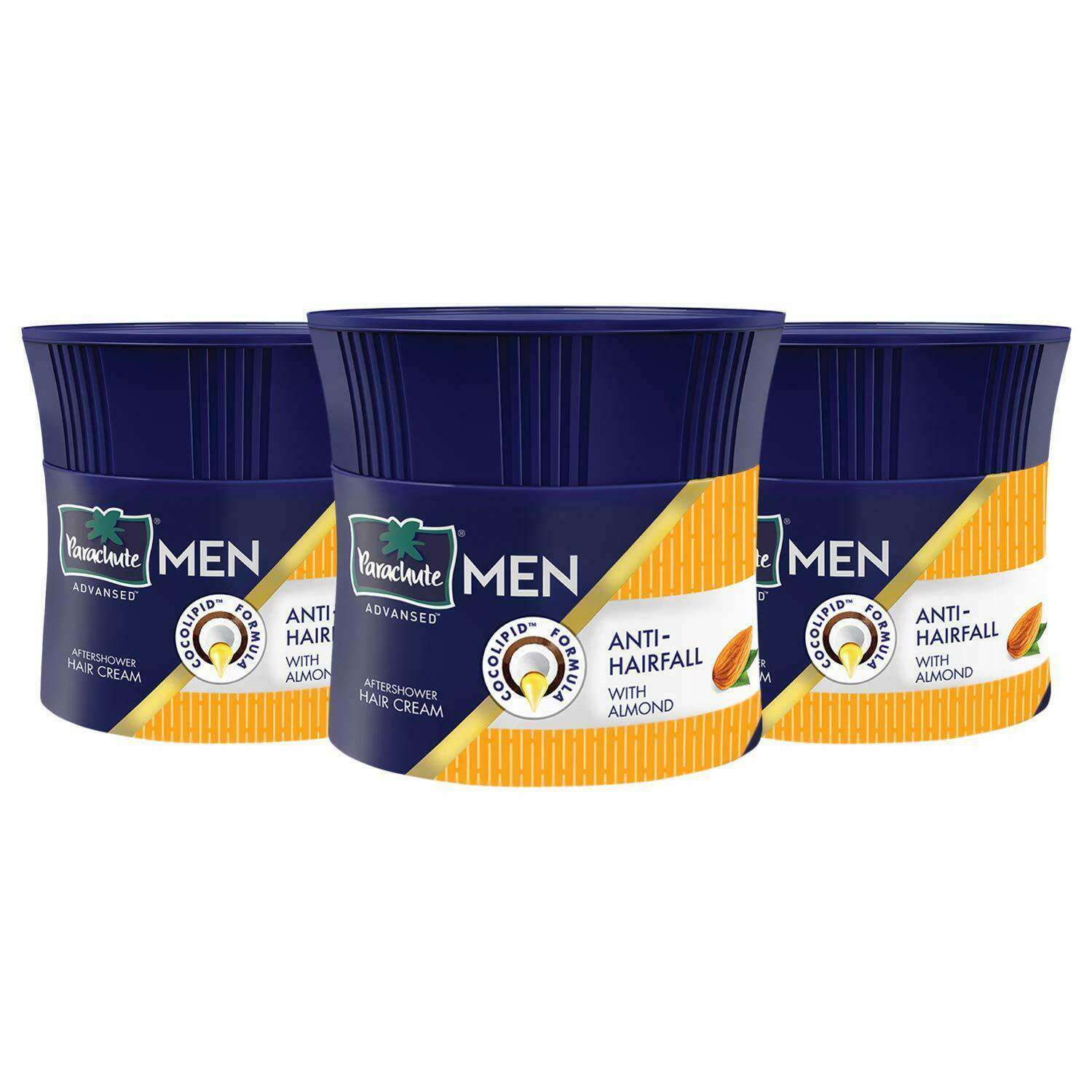 Parachute Advansed  Anti Hairfall Hair Cream For Men,100ml x Pack of 3