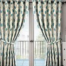 Set of 2 Printed Polyester Curtain For Window/Door With Eyelets, 4 x 7 Feet