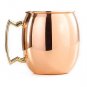 100% Copper Drinking Glass Mug Cup With Brass Handle, Pack Of 1 x 480ml