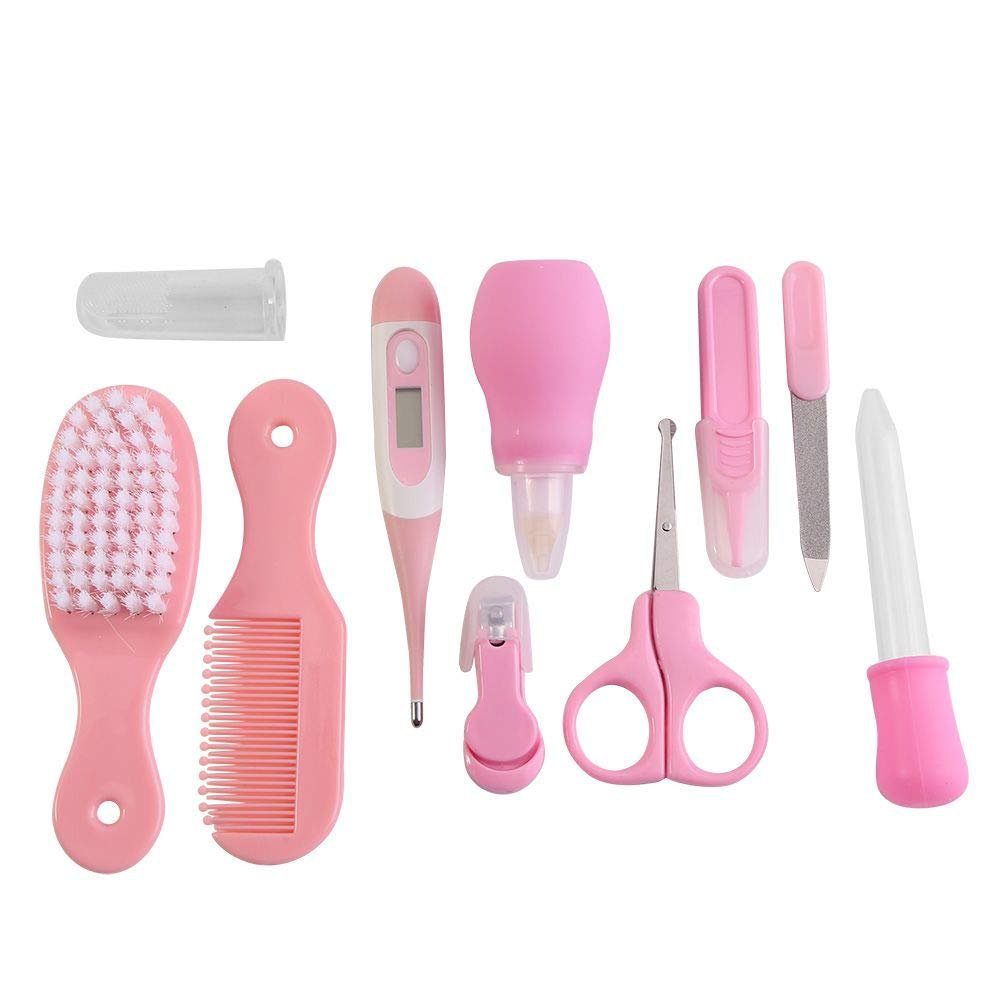 Premium Quality 10 Pcs Health Care Grooming Kit for Newborn Baby