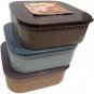 NEW Indian Strong Plastic Masala Dabba 7 Spice Storage Box, 1000ml (Multicolor)