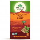 Tulsi Ginger Tea Organic India Infusion Tea Bags To Improve Digestion, 100 Bags