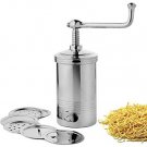 Stainless Steel Sev Chakli / Sancha Maker Machine with 6 Different Jalis