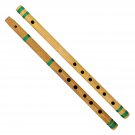 Indian Handmade Bamboo Flute Bansuri, For Kids & Beginners, Set of 2