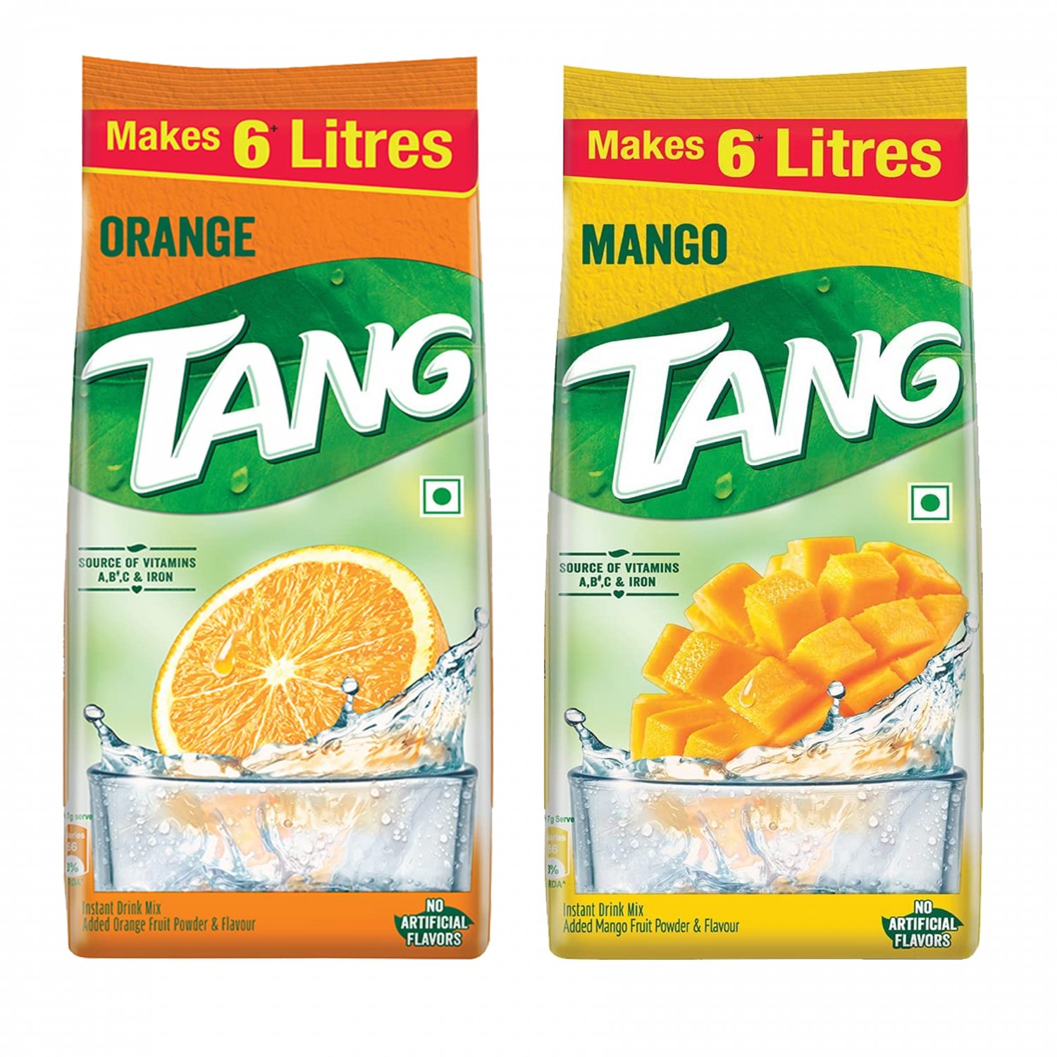 Tang Orange / Mango Instant Drink Mix, 500 g