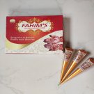 NEW Fahim's Dulhan Natural Henna Herbal Mehandi Cone Body Art Kit x 12 Pcs Pack