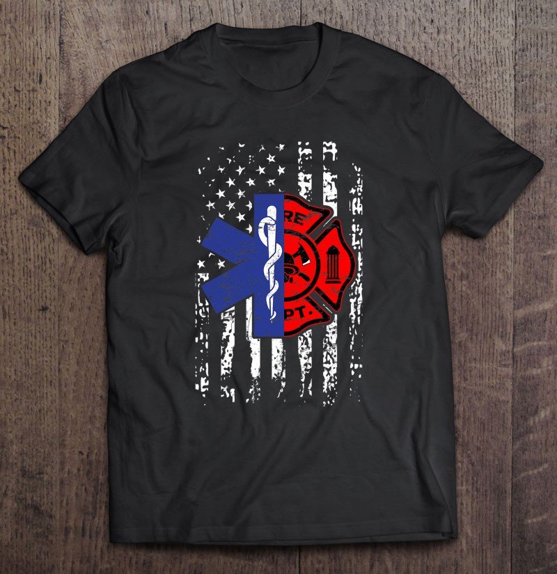 firefighter emt shirts