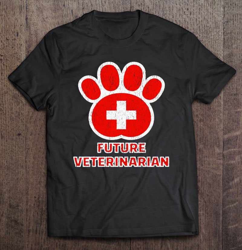 Future Vet Gift For The Veterinarian Student Tee Shirt S3XL