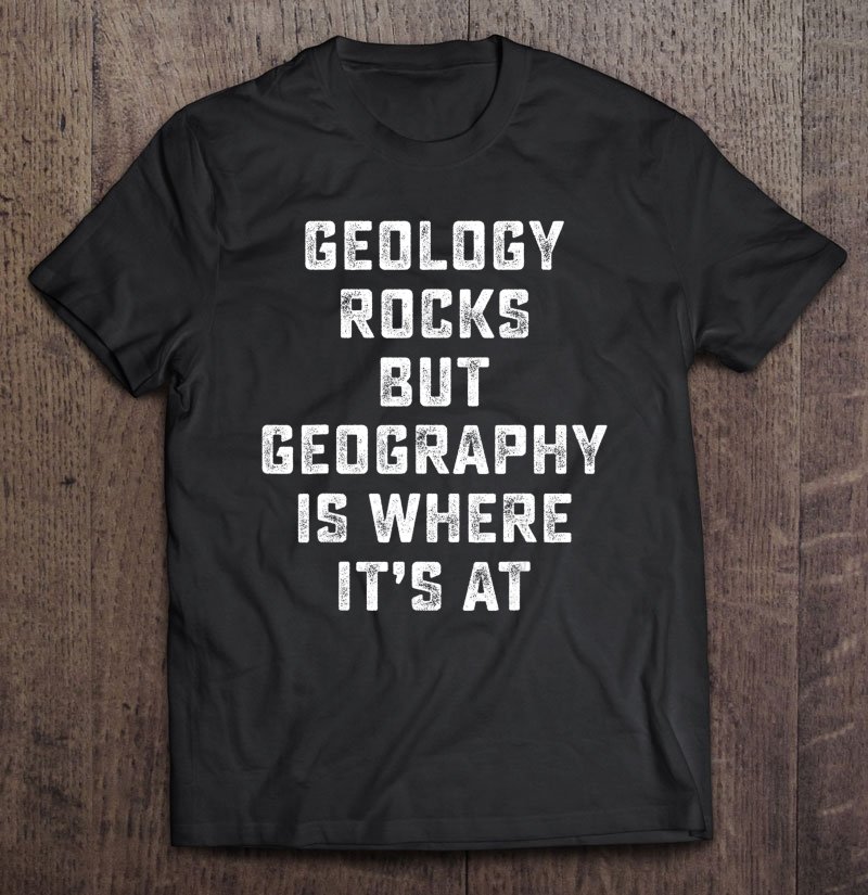 geography terms t shirt