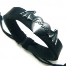 Large Braided Hemp Cord Leather Band Heart Wing Bracelet- Buy two, get one free!