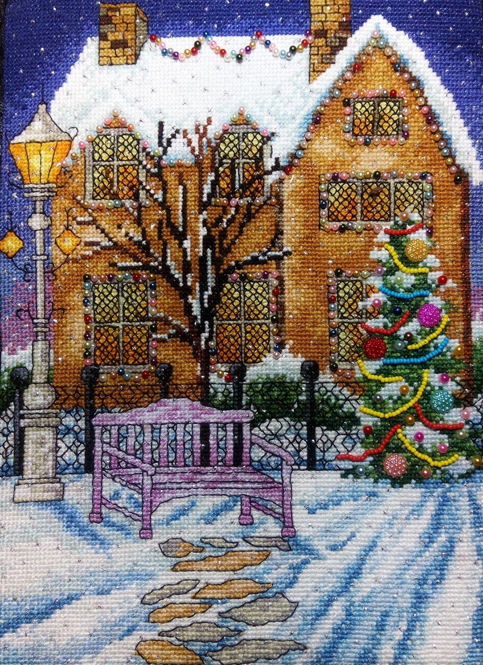 Cross stitch kit - Night before Cristmas