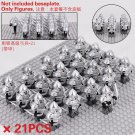 lord of the rings Gondor soldiers. 21 Pieces Model 108