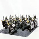 10pcs Cavalry Minifigure (i) Brick Soldiers Horseman 10 pieces