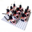 Minifigures Figurines Medieval Soldiers 10Pcs/Set Knights Type B Army Toys Kids Gifts