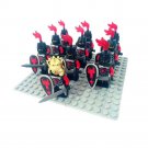Minifigures Figurines Medieval Soldiers 10Pcs/Set Knights Type F Army Toys Kids Gifts