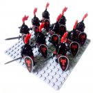 Minifigures Figurines Medieval Soldiers 10Pcs/Set Knights Type G Army Toys Kids Gifts