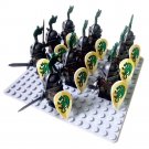 Minifigures Figurines Medieval Soldiers 10Pcs/Set Knights Type J Army Toys Kids Gifts