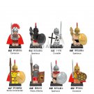 Minifigures Figurines Medieval Soldiers 8Pcs/Set Army Toys Kids Gifts Type E