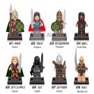Minifigures Figurines Medieval Soldiers 8Pcs/Set Army Toys Kids Gifts Type G