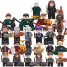 24pcs Lord Voldemort Hagrid Hermione Ron Weasley Lego Harry Potter Minifigure Fit