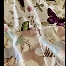 S Cotton Full Skirt Seashells & Beach Roses