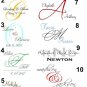 Custom Wedding Monogram Design Service