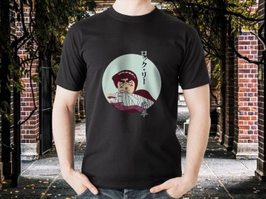 rock lee drunken fist t shirt