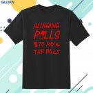 New Slinging Pills To Pay The Bills Logo Black T-Shirt Gildan