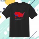 New Election Map United States Of America Dumbfuckistan T-Shirt Gildan