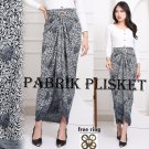 New Indonesia Batik wrap skirt for modern kebaya bottoms, silver snail