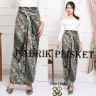 New Indonesia Batik wrap skirt for modern kebaya bottoms PIRUS GREEN SAGE