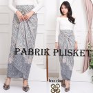 New Indonesia Batik wrap skirt for modern kebaya bottoms PUPUS BLUE