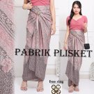 New Indonesia Batik wrap skirt for modern kebaya bottoms PUPUS PINK