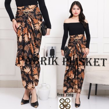 New Indonesia Batik wrap skirt for modern kebaya RAJAWALI GOLD