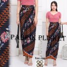 New Indonesia Batik wrap skirt for modern kebaya NAVY SHOES