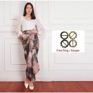 NEW INDONESIA BATIK WRAP SKIRT MODERN BATIK CLOTH MOTIF - ATTA MOCCA