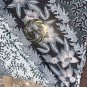 NEW INDONESIA BATIK WRAP SKIRT MODERN BATIK CLOTH MOTIF - CM2 GREY