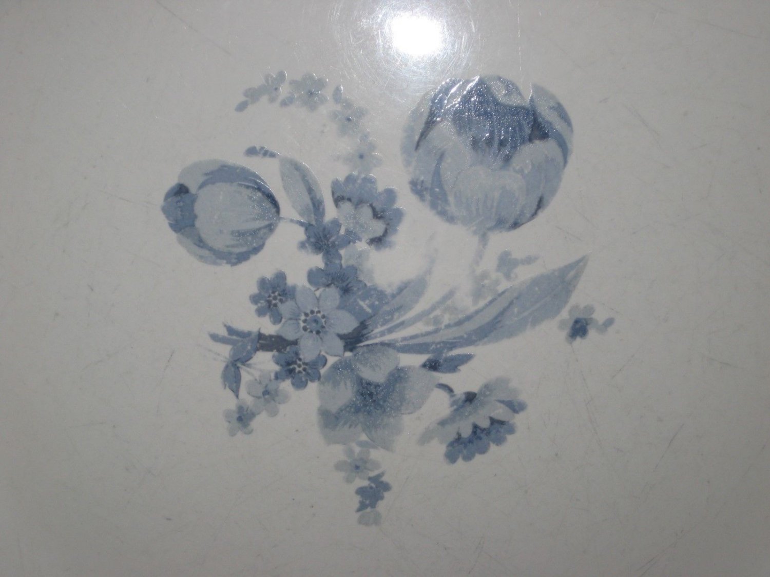 Jardin Bleu Brick Oven BrickOven Stoneware Dinner Plate 11"