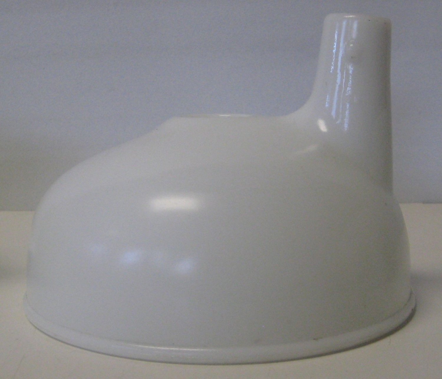 Vintage Sunbeam Mixmaster Juicer Bowl Attachment White Milk Glass