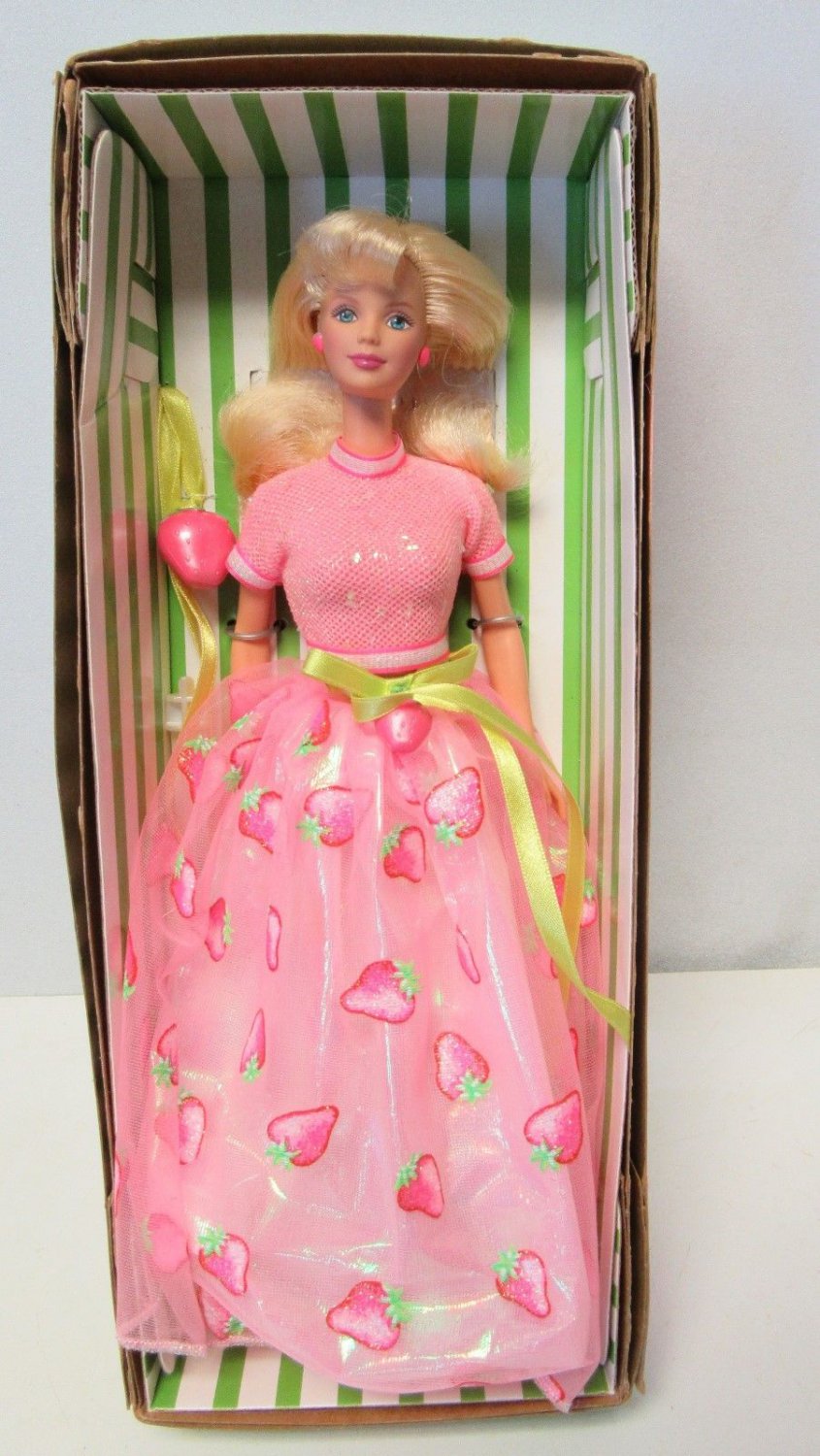 Avon Barbie Doll Barbie Strawberry Sorbet Barbie Still Boxed