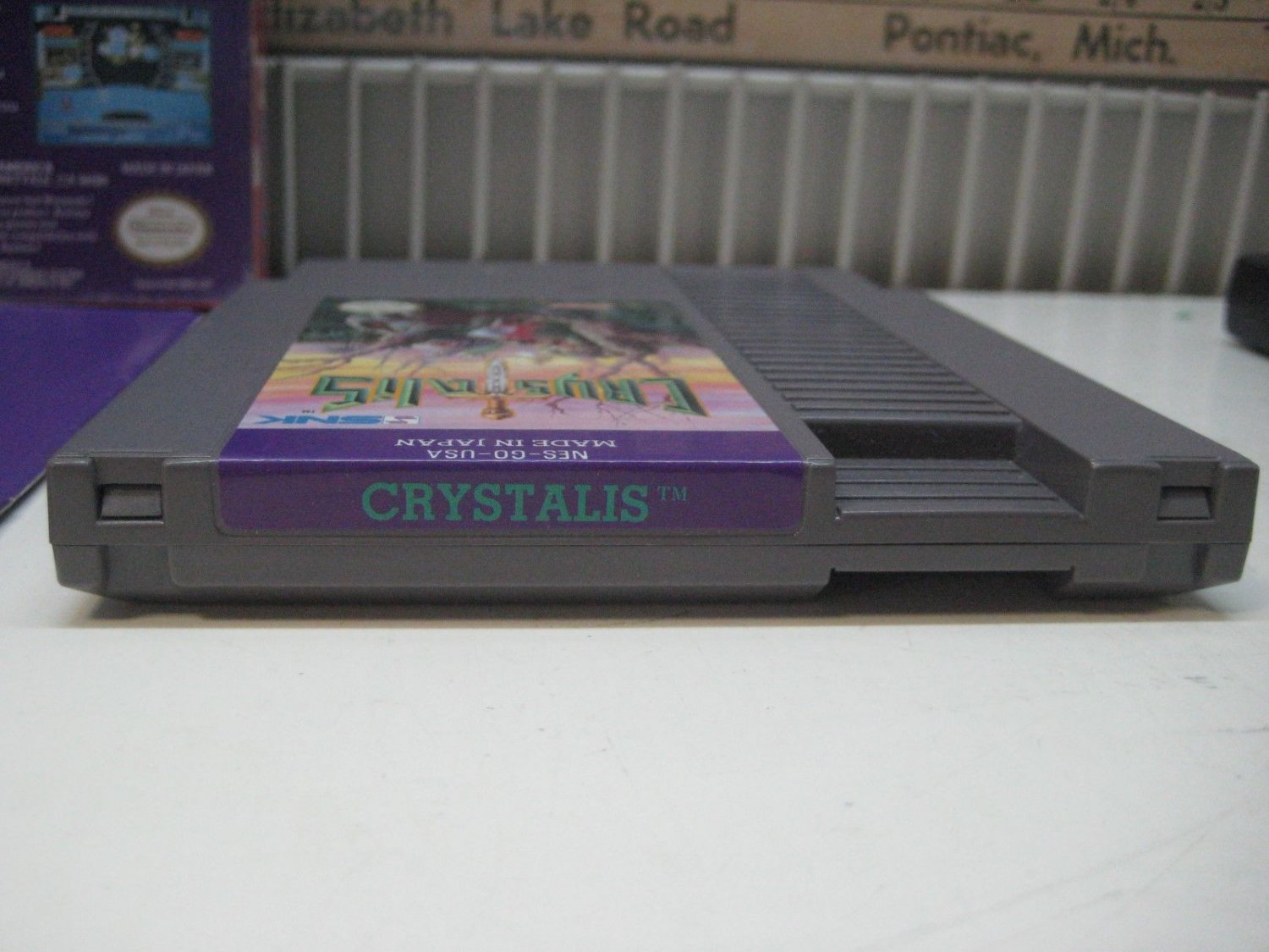 CRYSTALIS NES NINTENDO 1985 Made In Japan NES NINTENDO COMPLETE***