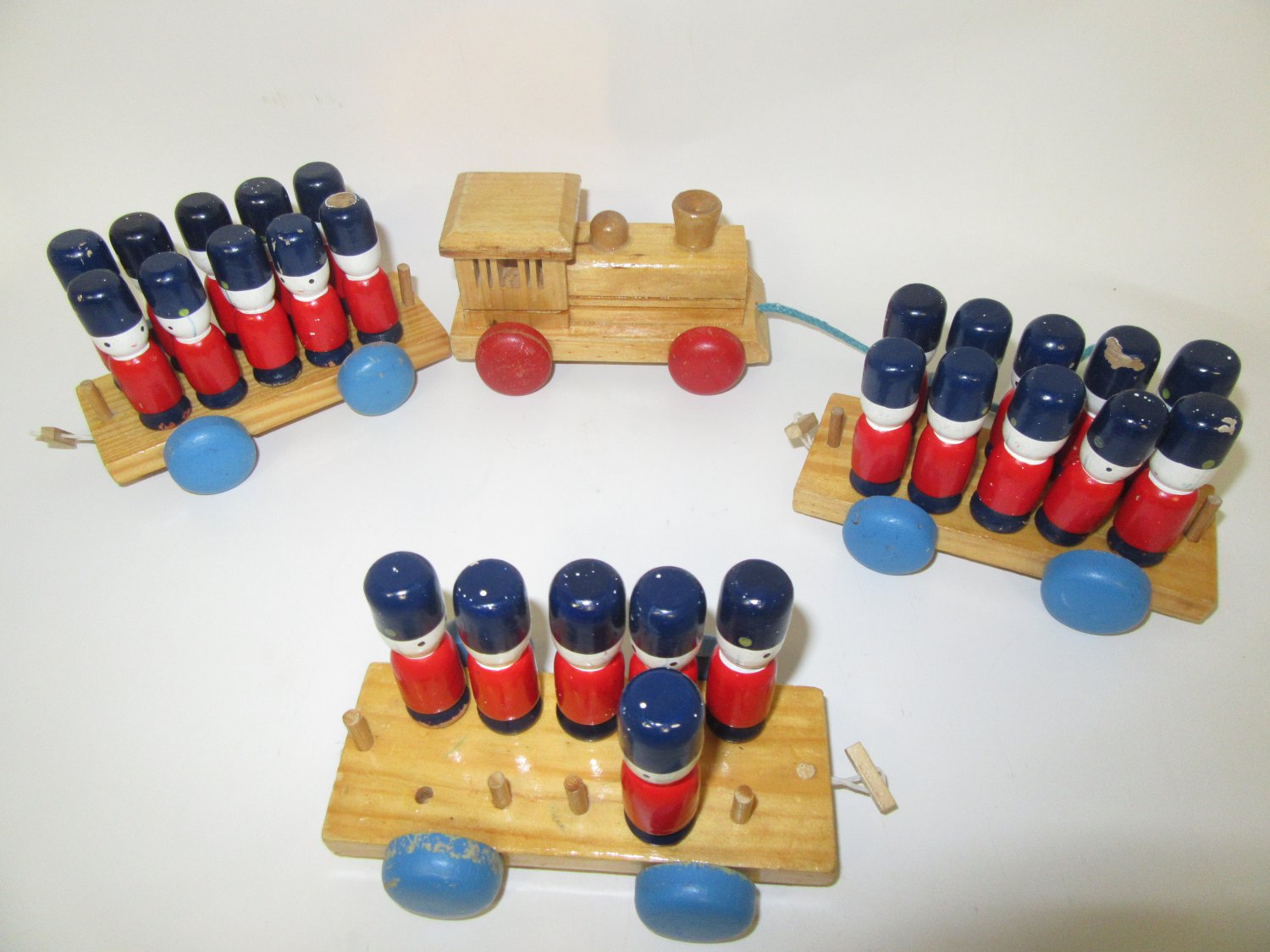 wooden toy soldiers