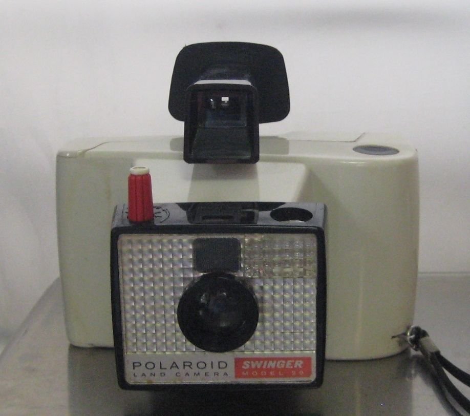 Polaroid Land Camera Swinger Model 20 and Manual 1960s