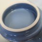 Treasure Craft Auntie Em Country Blue Hen Canister with Bail Lid 8" Tall