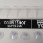 Starbucks Doubleshot Retail Merchandiser 6.5z Espresso Plexi Cooler Display