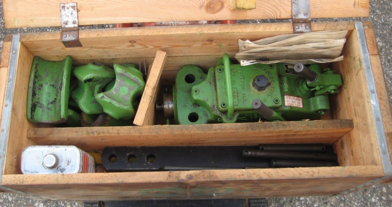 Greenlee Hydraulic Pipe Bender Model 770 Original Box & Instructions