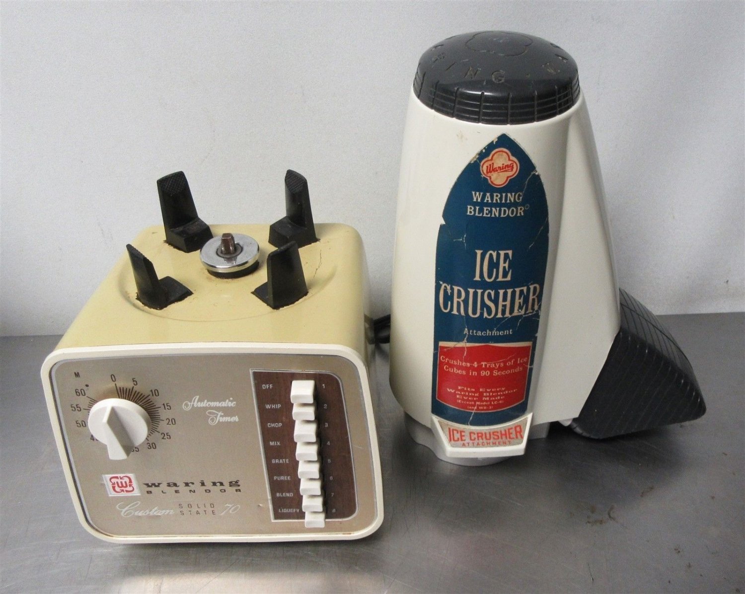 Blender/Ice Crusher Waring Blendor NL12H Model 1208 Custom Solid State 70