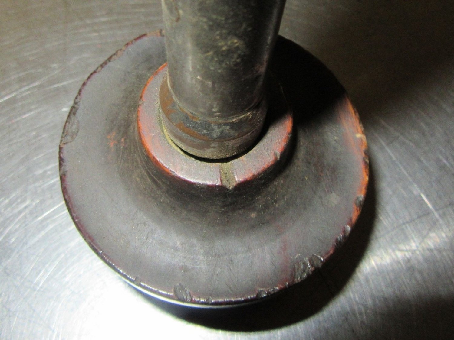 Brace Push Drill Screwdriver A. H. Reid's Philly PA Wood 1881 with One Bit